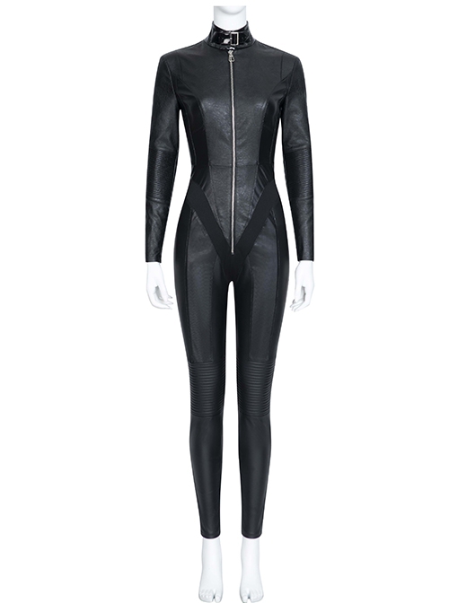 The Batman 2022 Catwoman Selina Kyle Black Battle Suit Halloween Cosplay Costume Set