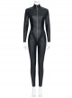 The Batman 2022 Catwoman Selina Kyle Black Battle Suit Halloween Cosplay Costume Set