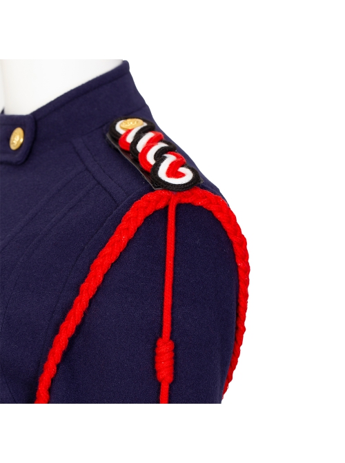 Motherland Fort Salem Dark Blue Uniform Halloween Cosplay Costume Full Set