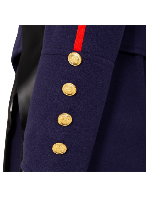 Motherland Fort Salem Dark Blue Uniform Halloween Cosplay Costume Full Set