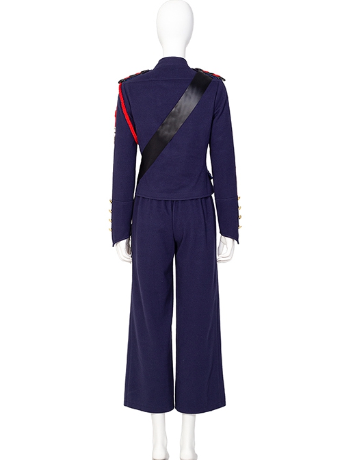 Motherland Fort Salem Dark Blue Uniform Halloween Cosplay Costume Full Set