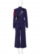 Motherland Fort Salem Dark Blue Uniform Halloween Cosplay Costume Full Set