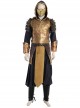 Mortal Kombat Devastation Scorpion Hanzo Hasashi Halloween Cosplay Costume Deluxe Version Set