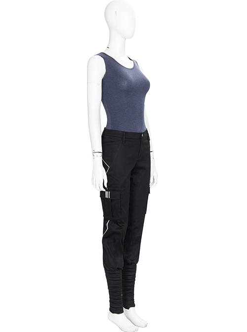 Game Valorant Duelist Jett Initial Skin Halloween Cosplay Costume Set