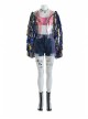 Birds Of Prey And The Fantabulous Emancipation Of One Harley Quinn Coloured Ribbons Jacket Suit Halloween Cosplay Costume Set