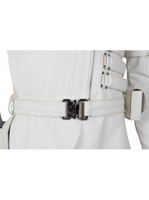 G.I.Joe Retaliation Storm Shadow White Battle Suit Halloween Cosplay Costume Set