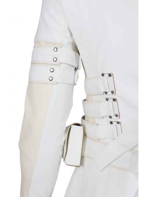 G.I.Joe Retaliation Storm Shadow White Battle Suit Halloween Cosplay Costume Set