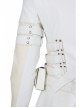 G.I.Joe Retaliation Storm Shadow White Battle Suit Halloween Cosplay Costume Set