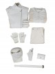 G.I.Joe Retaliation Storm Shadow White Battle Suit Halloween Cosplay Costume Set