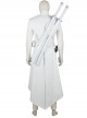 G.I.Joe Retaliation Storm Shadow White Battle Suit Halloween Cosplay Costume Set