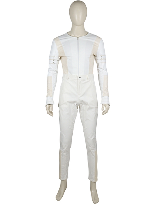 G.I.Joe Retaliation Storm Shadow White Battle Suit Halloween Cosplay Costume Set