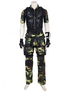 G.I.Joe Retaliation Roadblock Dwayne Johnson Halloween Cosplay Costume Set