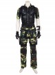 G.I.Joe Retaliation Roadblock Dwayne Johnson Halloween Cosplay Costume Set