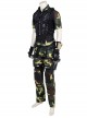 G.I.Joe Retaliation Roadblock Dwayne Johnson Halloween Cosplay Costume Set