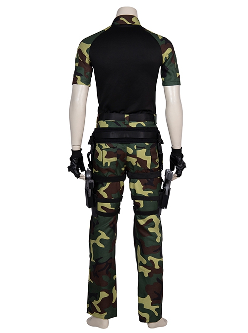 G.I.Joe Retaliation Roadblock Dwayne Johnson Halloween Cosplay Costume Set
