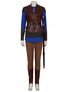 TV Drama Vikings Shield-maiden Lagertha Halloween Cosplay Costume Set