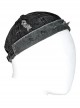 Punk Stylish Metal Spike Decoration Non-Stretch Woven Fabric Large Pin Metal Chain Male Hat