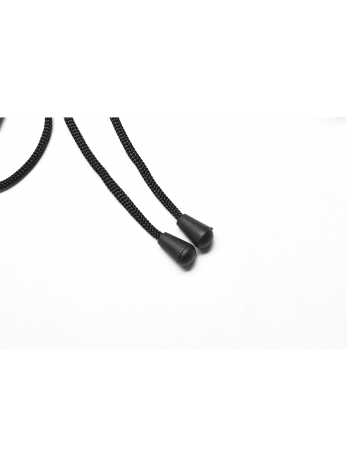 PU Material Different Length Designs Metal Cone Personalized Cross Rope Male Headgear