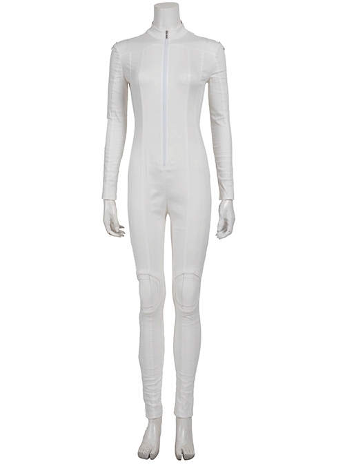 Black Widow Yelena Belova White Bodysuit Set Halloween Cosplay Costume White Bodysuit