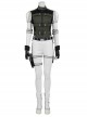 Black Widow Yelena Belova White Bodysuit Set Halloween Cosplay Costume Army Green Vest