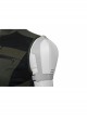 Black Widow Yelena Belova White Bodysuit Set Halloween Cosplay Accessories White Shoulder Guards And Elbow Guards