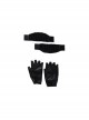 Black Widow Yelena Belova White Bodysuit Set Halloween Cosplay Accessories Black Wrist Guards And Gloves