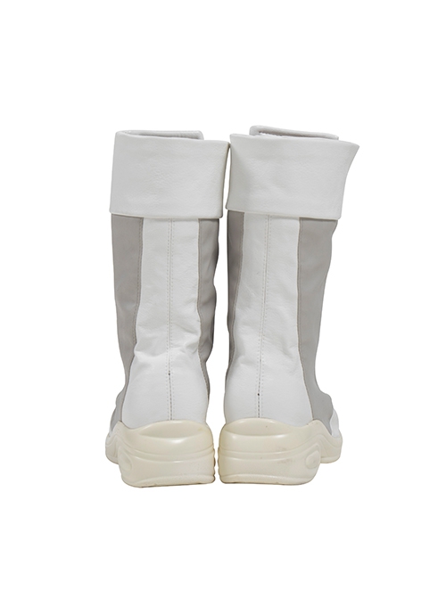 Black Widow Yelena Belova White Bodysuit Set Halloween Cosplay Accessories White Boots