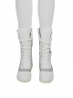 Black Widow Yelena Belova White Bodysuit Set Halloween Cosplay Accessories White Boots