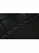 Elasticity Irregular Pleated Ruffle Design Dark Engraved Pendant Punk Long Skirt