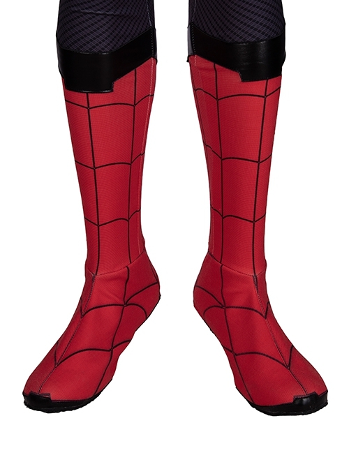 Spider-Man Far From Home Spider-Man Peter Parker Halloween Cosplay Accessories Red Boots