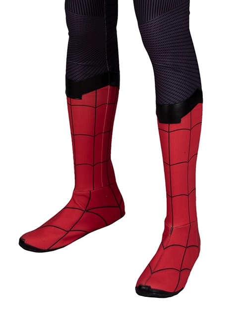 Spider-Man Far From Home Spider-Man Peter Parker Halloween Cosplay Accessories Red Boots