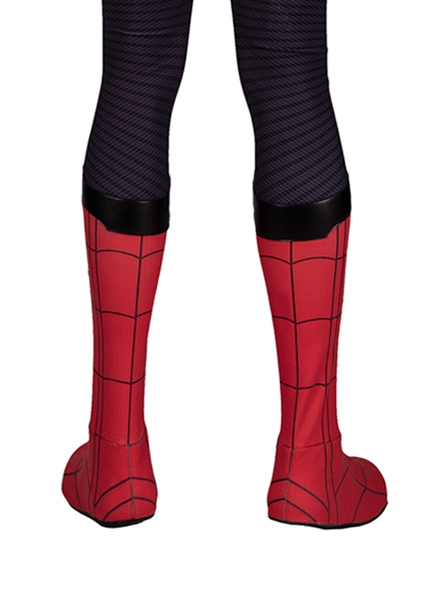Spider-Man Far From Home Spider-Man Peter Parker Halloween Cosplay Accessories Red Boots