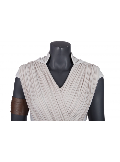 Star Wars The Rise Of Skywalker Rey Skywalker Halloween Cosplay Costume Gray Top