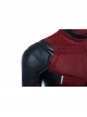 Deadpool 2 Deadpool Wade Winston Wilson Halloween Cosplay Costume Red Black Bodysuit