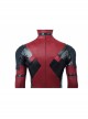 Deadpool 2 Deadpool Wade Winston Wilson Halloween Cosplay Costume Red Black Bodysuit