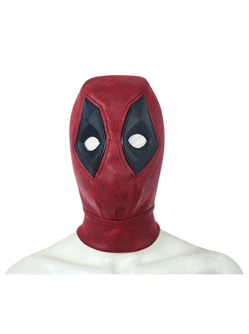 Deadpool 2 Deadpool Wade Winston Wilson Halloween Cosplay Accessories Red Head Cover