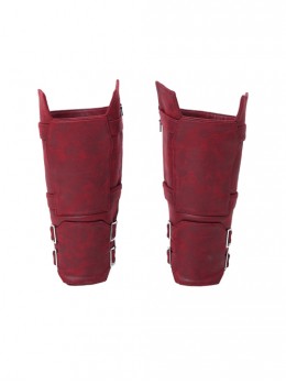 Deadpool 2 Deadpool Wade Winston Wilson Halloween Cosplay Accessories Red Leg Guards