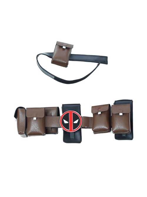 Deadpool 2 Deadpool Wade Winston Wilson Halloween Cosplay Accessories Belt Components