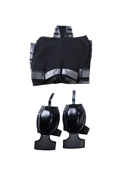 Batman The Dark Knight Batman Bruce Wayne Halloween Cosplay Costume Bodysuit And Shoulder Guards