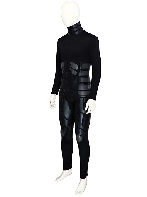 Batman The Dark Knight Batman Bruce Wayne Halloween Cosplay Costume Bodysuit And Shoulder Guards