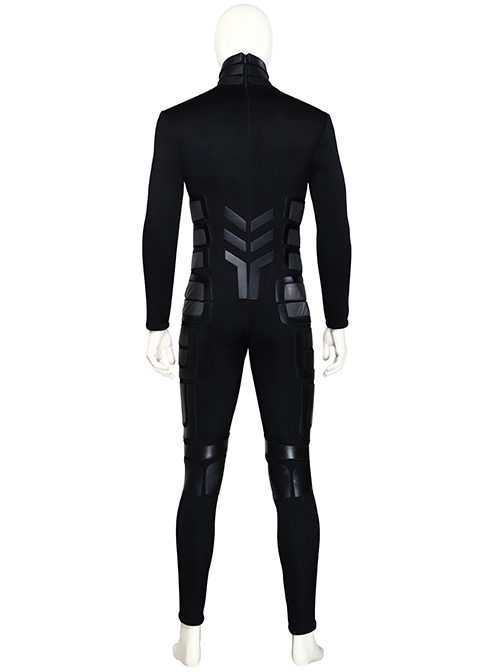 Batman The Dark Knight Batman Bruce Wayne Halloween Cosplay Costume Bodysuit And Shoulder Guards