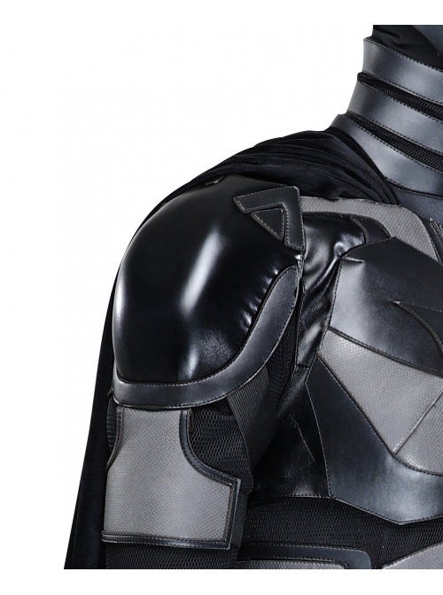 Batman The Dark Knight Batman Bruce Wayne Halloween Cosplay Costume Bodysuit And Shoulder Guards