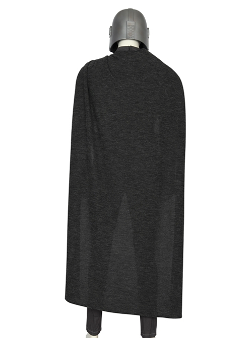 Crisis On Infinite Earths The Mandalorian Halloween Cosplay Costume Dark Gray Cloak