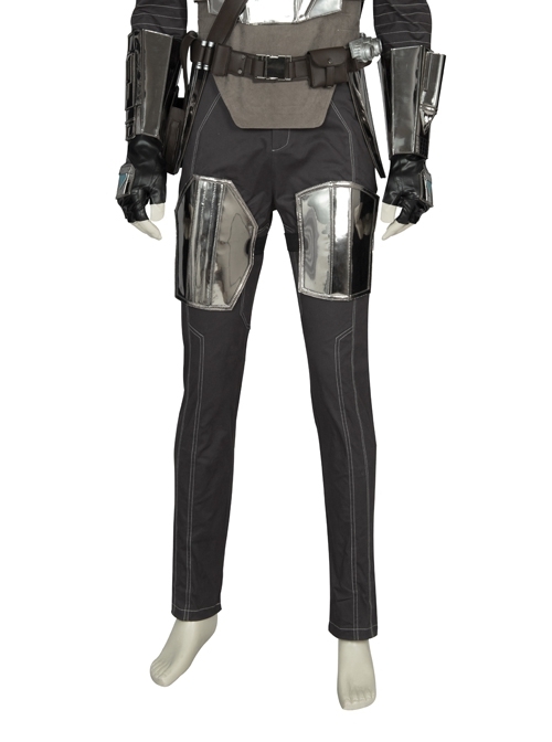 Crisis On Infinite Earths The Mandalorian Halloween Cosplay Costume Pants And Leg Guards