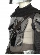 Crisis On Infinite Earths The Mandalorian Halloween Cosplay Costume Gray Silver Vest