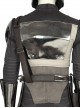 Crisis On Infinite Earths The Mandalorian Halloween Cosplay Costume Gray Silver Vest