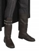 Crisis On Infinite Earths The Mandalorian Halloween Cosplay Accessories Brown Shoe Covers