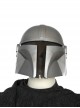 Crisis On Infinite Earths The Mandalorian Halloween Cosplay Accessories Silver Helmet