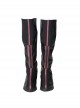 Wanda Vision Scarlet Witch Wanda Django Maximoff Battle Suit Halloween Cosplay Accessories Second Version Black Boots