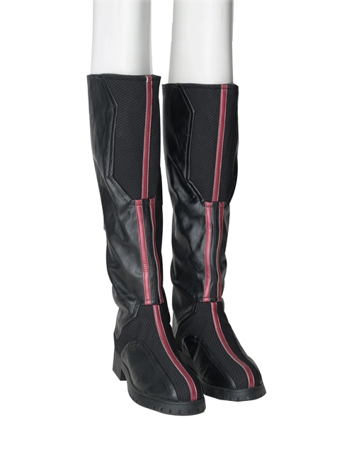 Wanda Vision Scarlet Witch Wanda Django Maximoff Battle Suit Halloween Cosplay Accessories Second Version Black Boots